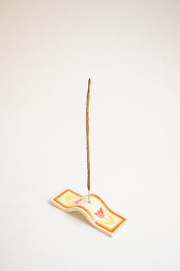 Curvy Incense Holder - Tulip