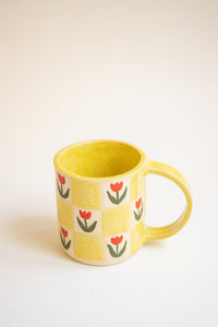Tulip Checker Mug