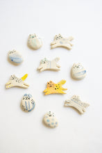Load image into Gallery viewer, Extra Mini Ceramic Cat Magnet