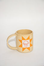 Load image into Gallery viewer, Mushroom Quilt Square Mug