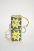 Load image into Gallery viewer, Whirlybird Quilt Square Mug