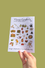 Load image into Gallery viewer, Home Comforts A5 Sticker Sheet for Journals