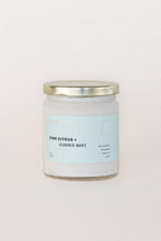 Load image into Gallery viewer, Pink Citrus + Garden Mint Soy Candle