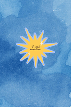 Load image into Gallery viewer, I Need Sunshine Heated Rivalry Sticker