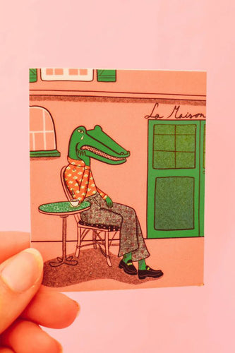 Crocodile Tears Sticker