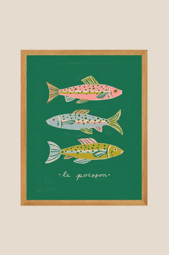 Le Poisson Art Print