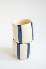 Load image into Gallery viewer, Blue Striped Cup