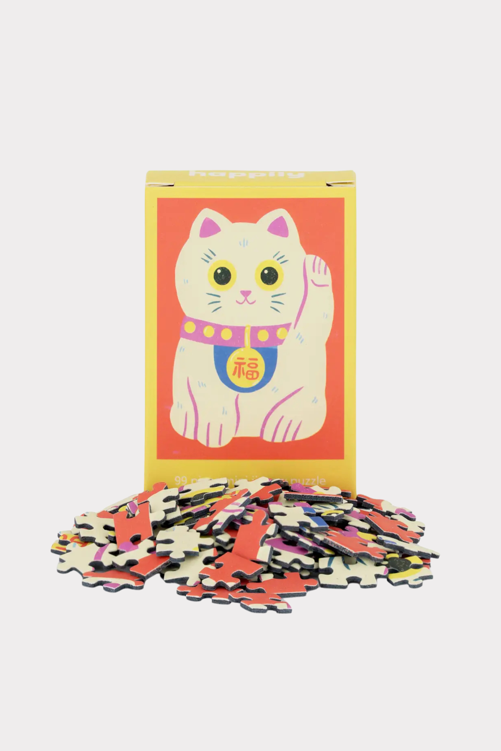 Lucky Cat - 99 Piece Mini Puzzle