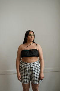 Plus size women's black bralette tops in Victoria BC