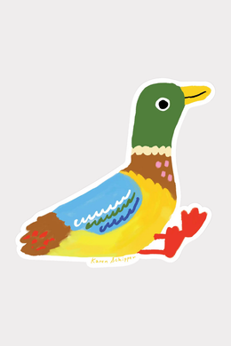 Mallard Duck Sticker