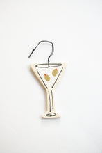 Load image into Gallery viewer, Ceramic Ornament - Olive Martini