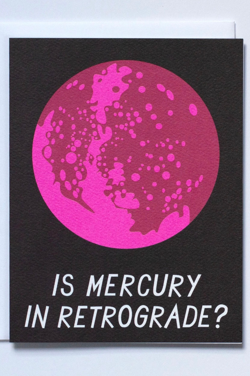 Is Mercury In Retrograde Card