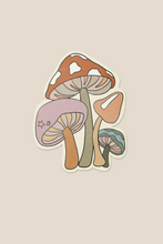 Load image into Gallery viewer, Pastel Mushrooms Sticker