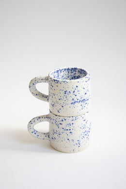 Mini Mug - Speckled Blue