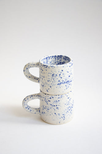 Mini Mug - Speckled Blue