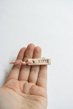 Load image into Gallery viewer, Ceramic Good Luck Charm - "Loved"