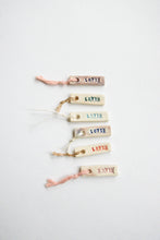 Load image into Gallery viewer, Ceramic Good Luck Charm - "Loved"