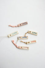 Load image into Gallery viewer, Ceramic Good Luck Charm - "Loved"
