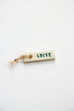 Load image into Gallery viewer, Ceramic Good Luck Charm - "Lucky"