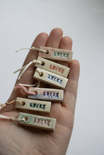 Load image into Gallery viewer, Ceramic Good Luck Charm - "Lucky"