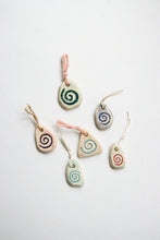Load image into Gallery viewer, Ceramic Good Luck Charm - Spiral