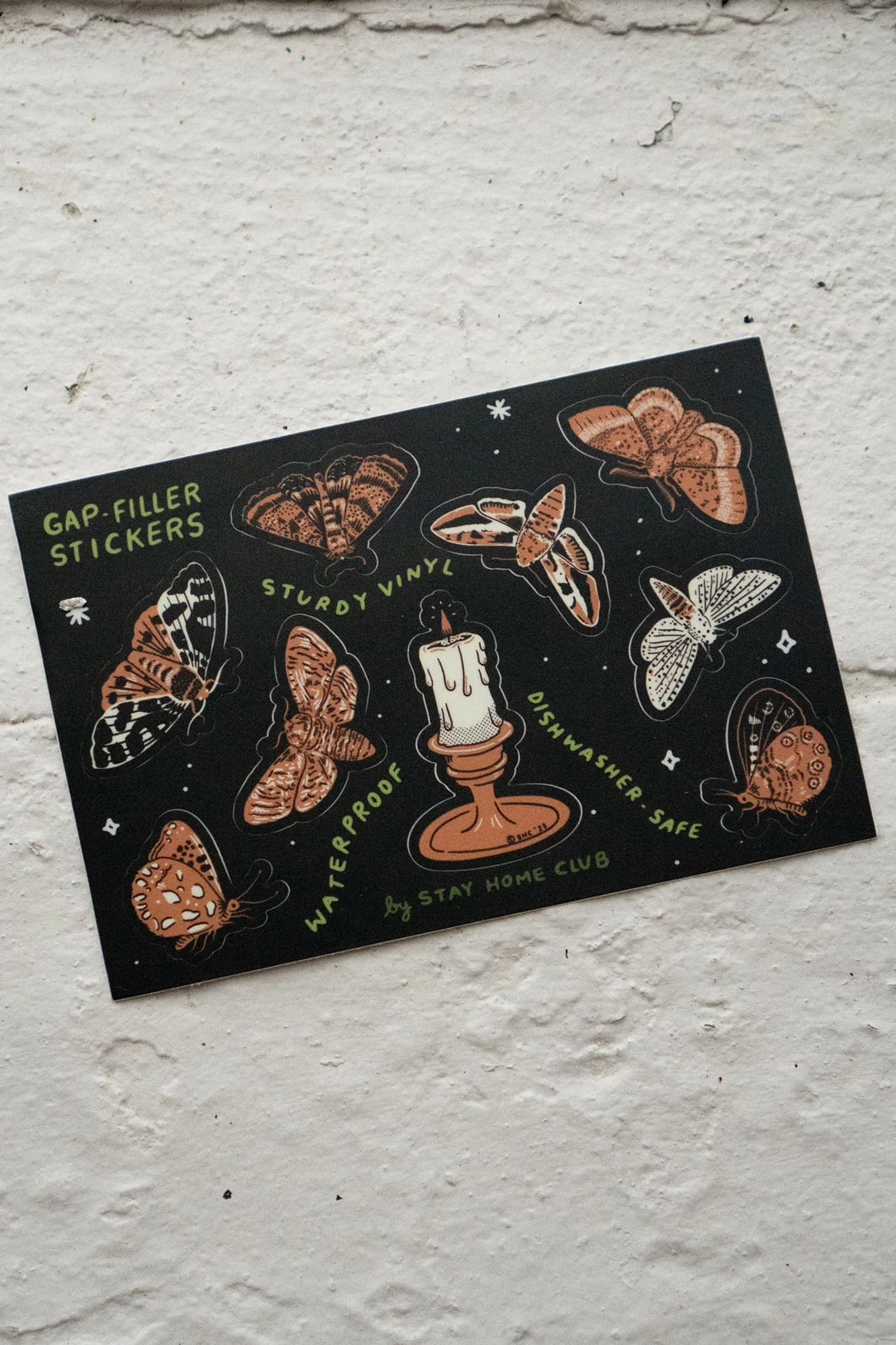 Open Flame Gap Filler Sticker Sheet