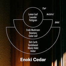 Load image into Gallery viewer, Enoki Cedar Alchemy Candle