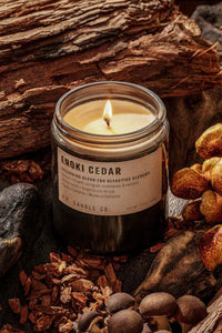 Enoki Cedar Alchemy Candle