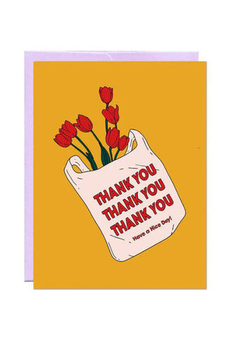 Thank You Flowers Card