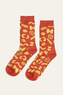 Pasta Crew Socks - Small