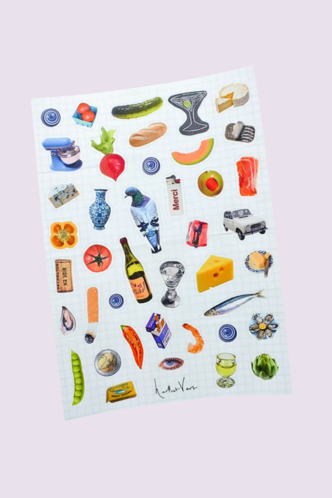 Apéro Hour Picto-Stickers Sheet