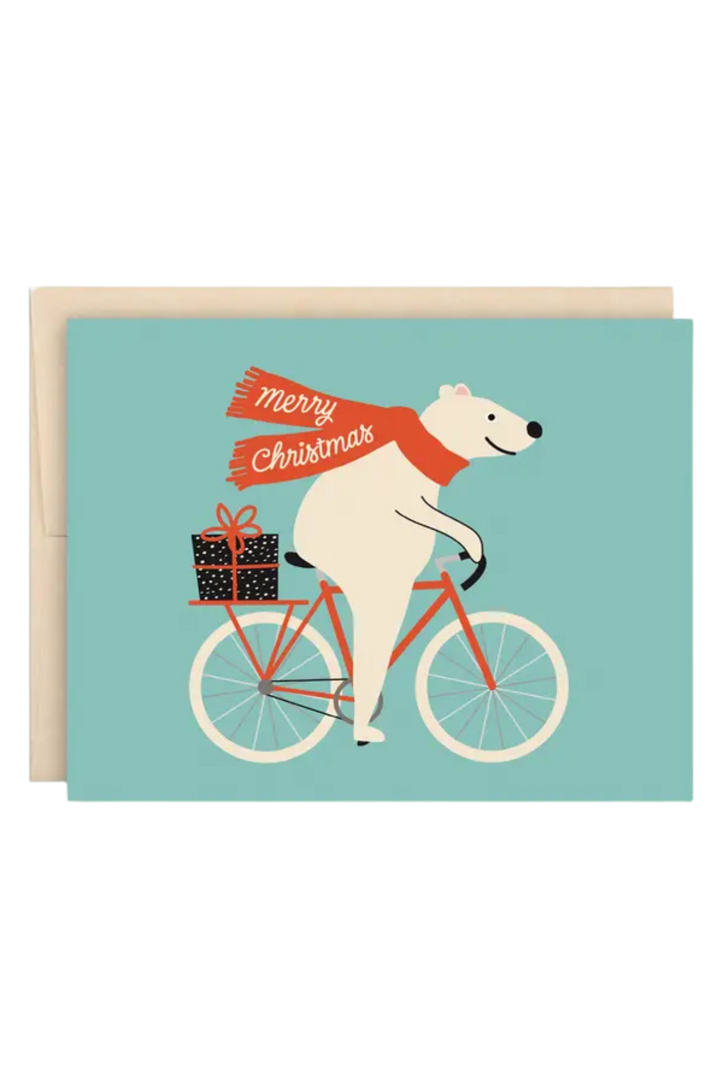 Merry Christmas Polar Bear Card