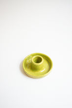 Load image into Gallery viewer, Green Speckled Candle Holder