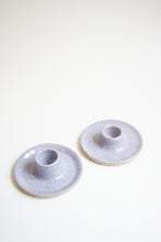 Load image into Gallery viewer, Blue Speckled Candle Holder