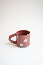 Load image into Gallery viewer, Mini Dot Mug - Cherry + Blue
