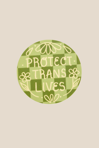 Protect Trans Lives Sticker