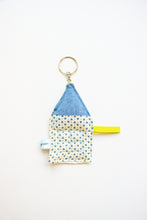 Load image into Gallery viewer, Quilted House Keychains