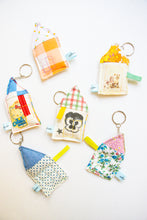 Load image into Gallery viewer, Quilted House Keychains