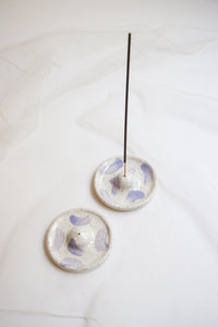 Blue Swish Incense Holders