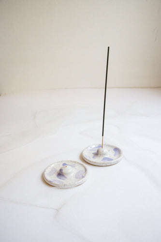 Blue Swish Incense Holders