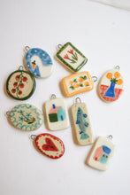 Load image into Gallery viewer, Hand Painted Ceramic Charms