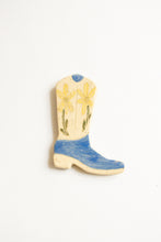 Load image into Gallery viewer, Ceramic Cowboy Boot Magnet