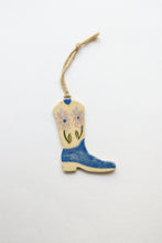 Load image into Gallery viewer, Ceramic Cowboy Boot Charm