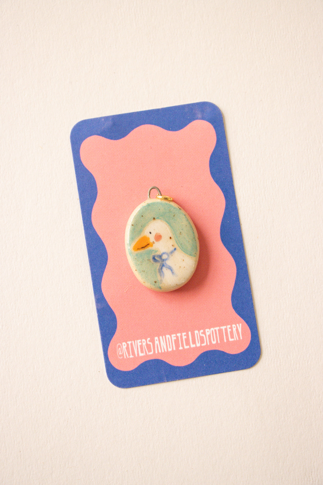 Hand Painted Ceramic Charms