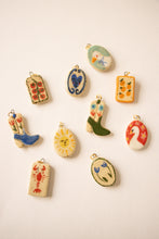 Load image into Gallery viewer, Hand Painted Ceramic Charms