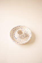 Load image into Gallery viewer, Blue Speckled Candle Holder