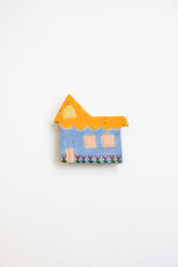 Ceramic House Magnet