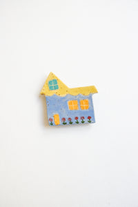Ceramic House Magnet