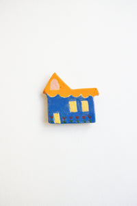 Ceramic House Magnet