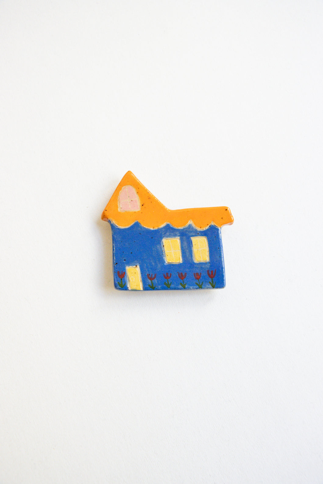 Ceramic House Magnet